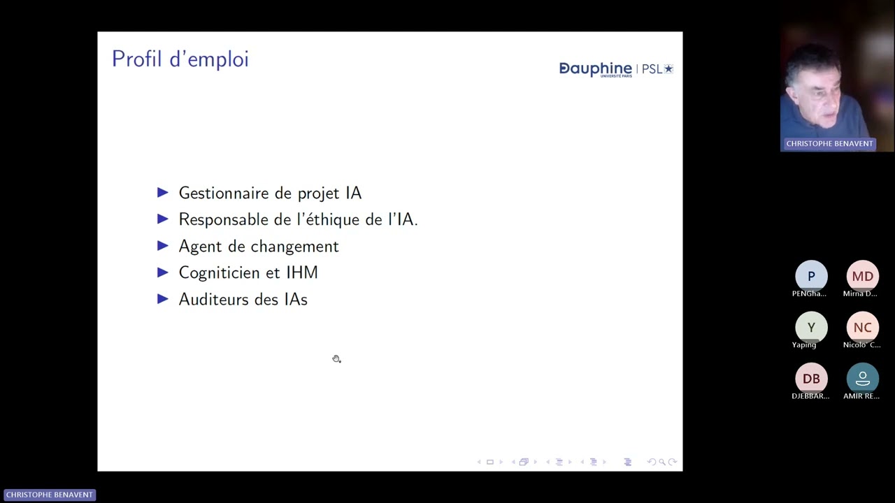 REPLAY - Journées des Masters - M2 Management des Projets IA
