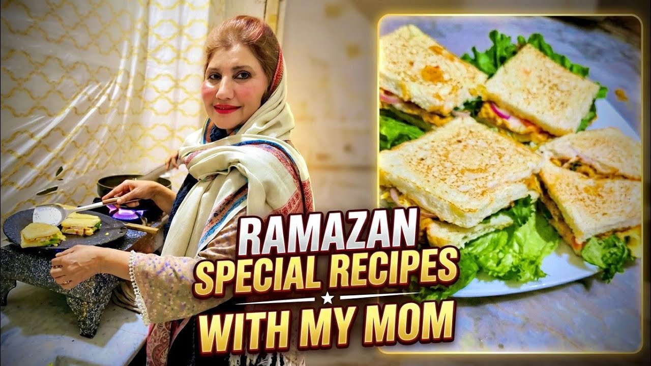 RAMZAN SPECIAL RECIPE WITH MY MOM MINI SANDWICH 