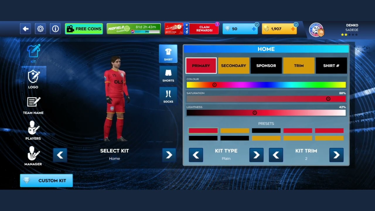Как получить собственный логотип клуба в Dream League Soccer 2026 (DLS 26)