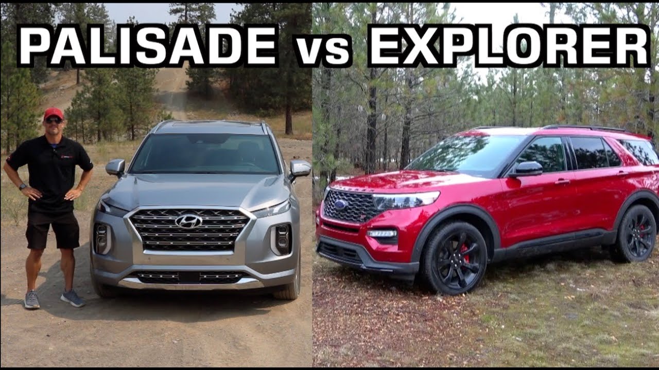 Honest Comparison: 2020 Ford Explorer vs 2020 Hyundai Palisade on Everyman Driver
