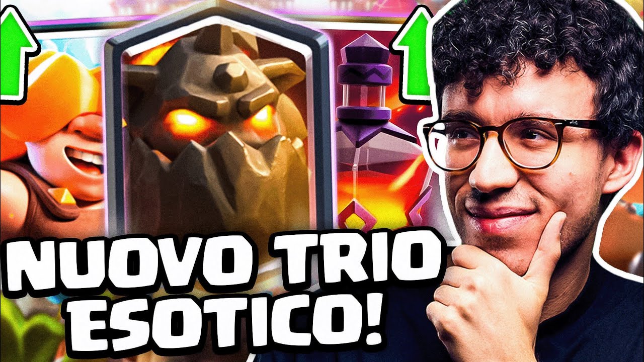 NUOVO MASTINO CON VOID E RUNELLA BUFFATE... MAZZO ESOTICO! - CLASH ROYALE ITA