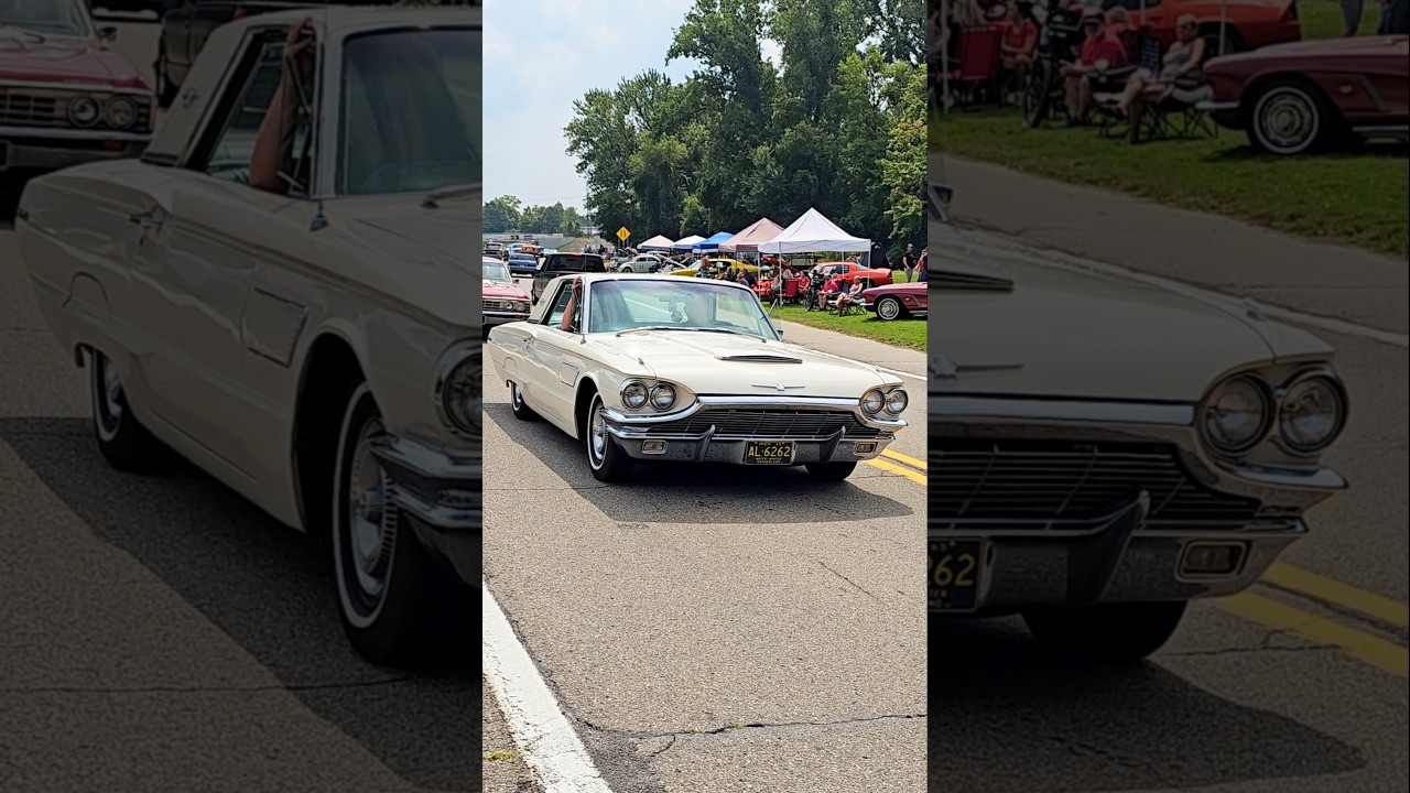 1965 Ford Thunderbird Classic Car Drive By Engine Sound Cruisin' Hines 2024