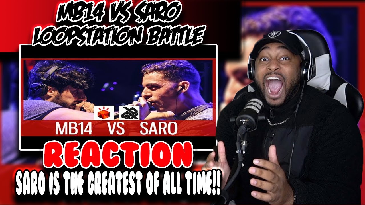 MB14 vs SARO ( Grand Beatbox LOOPSTATION Battle 2017 SEMI FINAL ) | Reaction