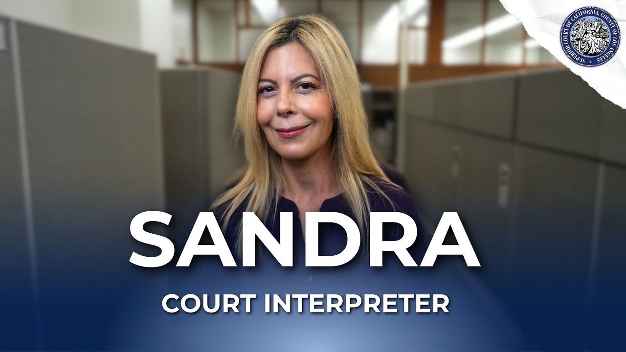 Meet Sandra, Court Interpreter | Public Service Recognition Week