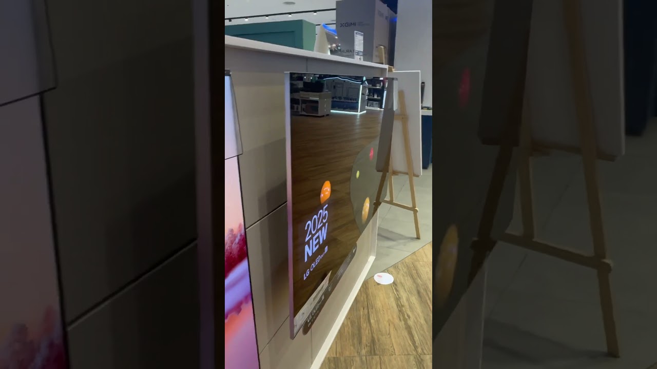 LG OLED evo G5 FIRST LOOK! 🔥 The Brightest OLED TV of 2025? #LGOLED #oledtv