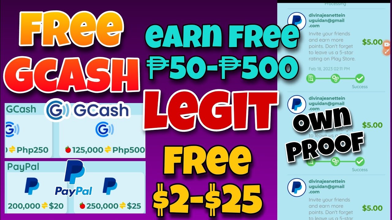 Legit Paying Apps 2023 | Free Gcash ₱50-₱500 w/ Own Proof of Payout | Maglalaro para Kumita