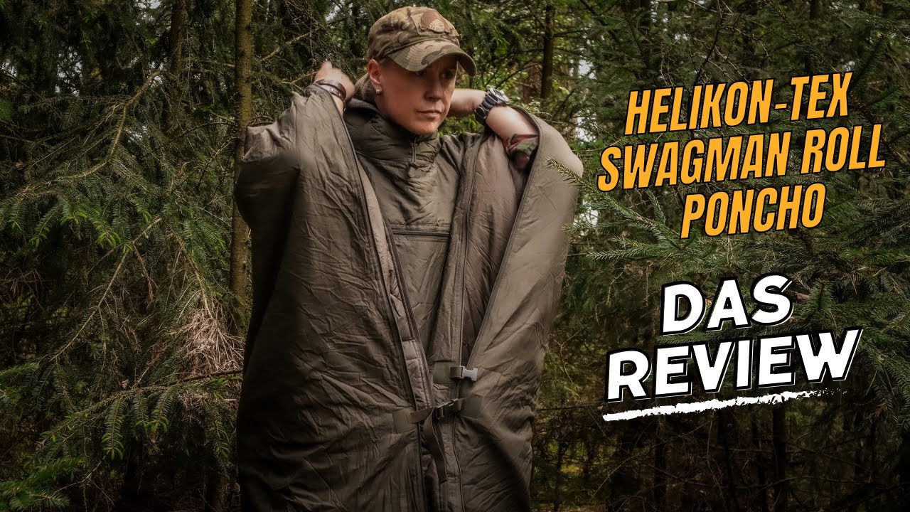 Review: Helikon-Tex Swagman Roll Poncho - 5 in 1 warmer Vielseitigkeits-Meister