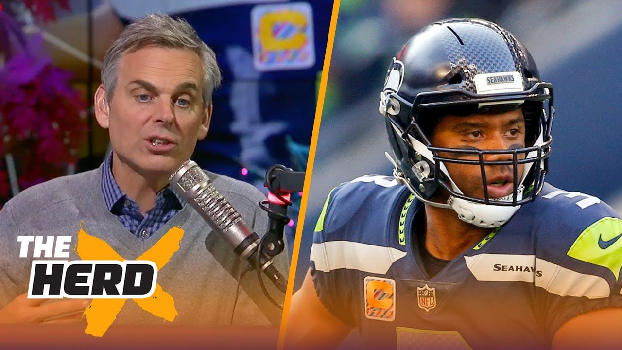 Colin Cowherd compares Russell Wilson to Steve Young | THE HERD