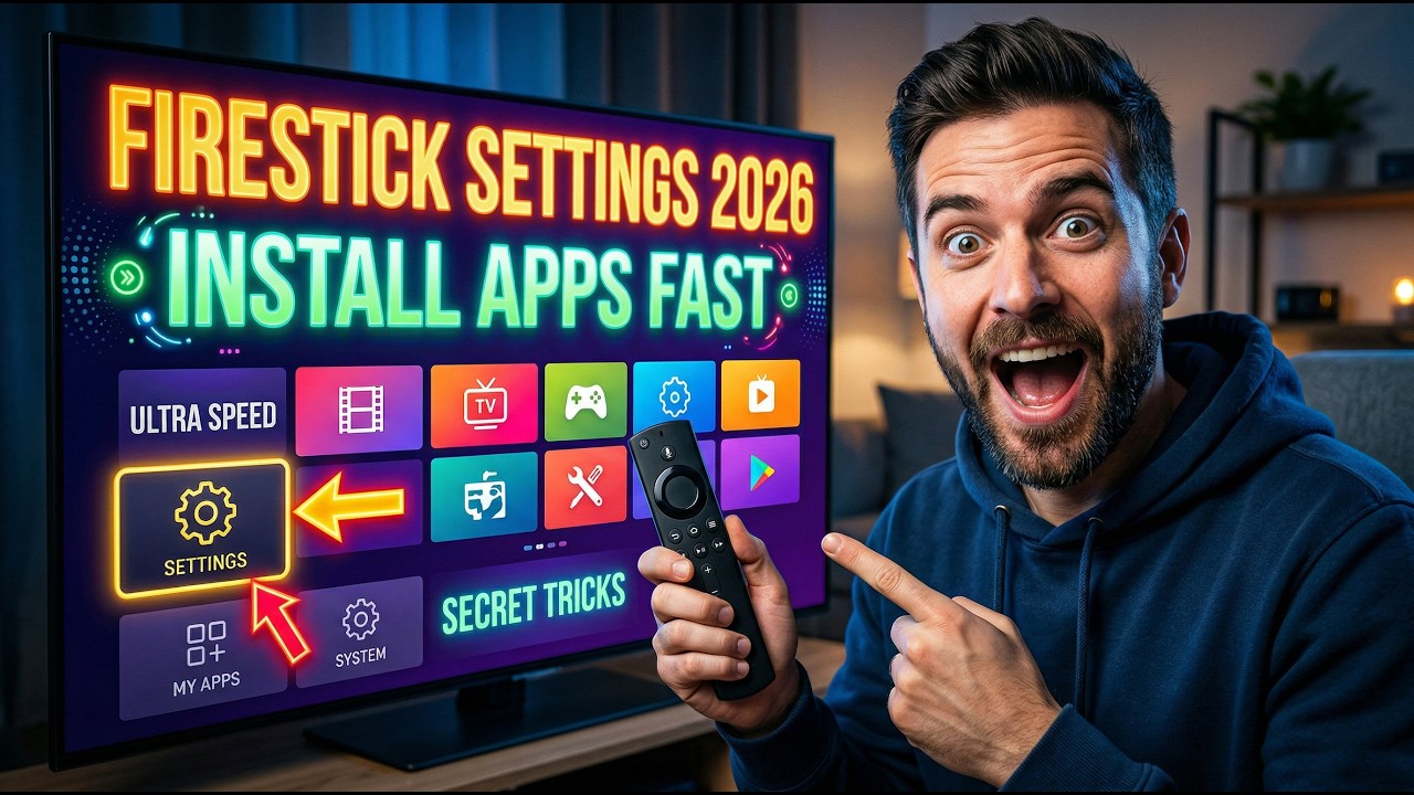 Secret Firestick Settings 2026 😱 Install ANY App, Movies & TV Channels!