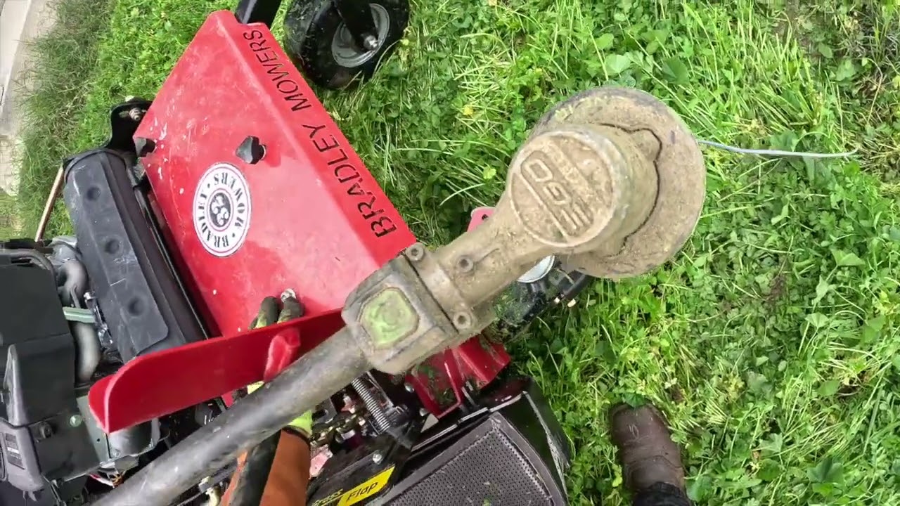I got my lawn Mower Stuck!
