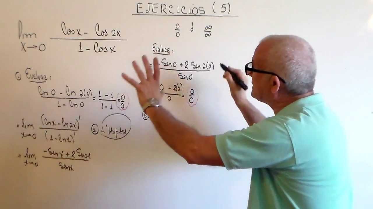 REGLA DE  L' HOPITAL  EJERCICIO ( 5) DE 14.