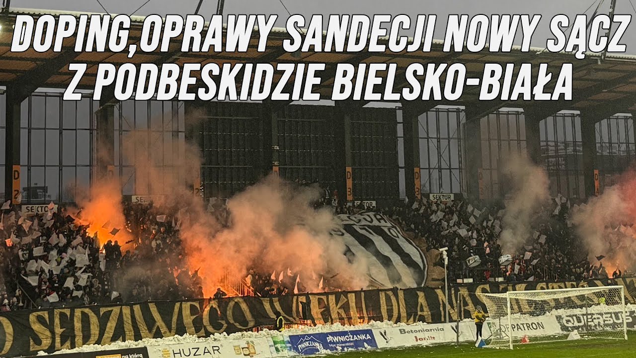 OPRAWY,DOPING SANDECJI NOWY SĄCZ Z PODBESKIDZIE BIELSKO-BIAŁA 23.11.2025
