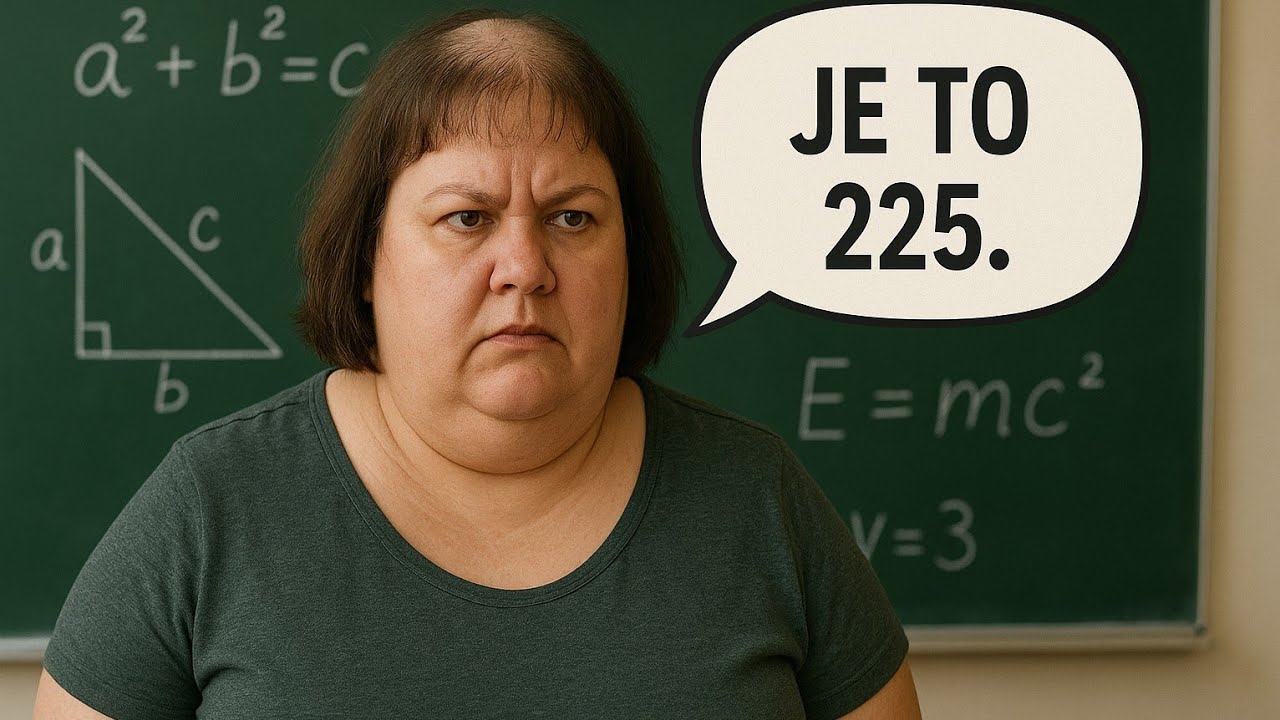 Henika, matematicky genius 🤣