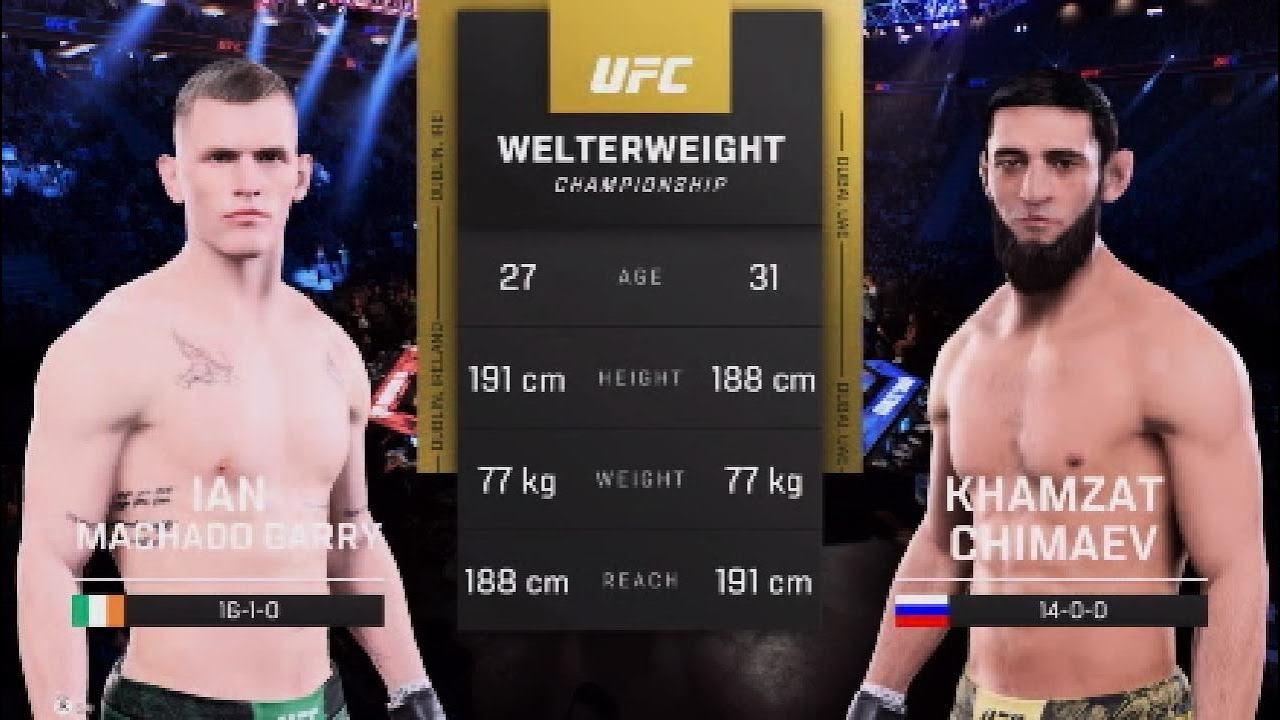IAN GARRY vs KHAMZAT CHIMAEV : UFC 5