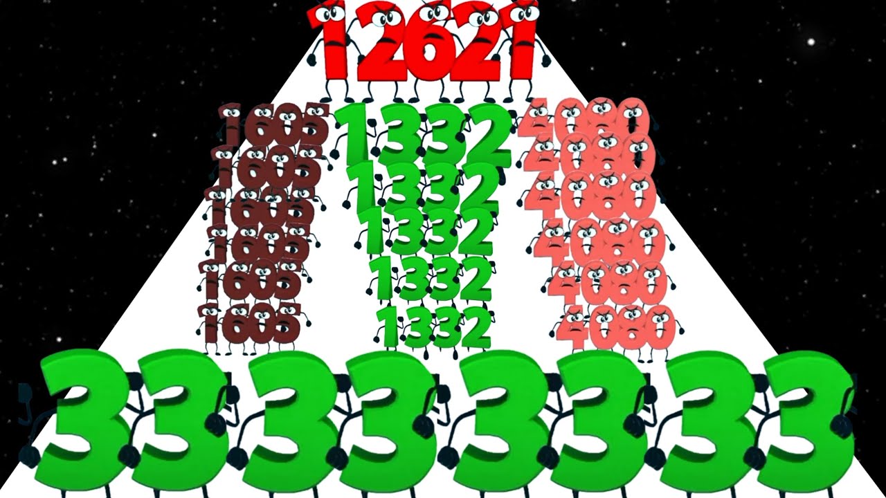 Number Merge Warriors vs Infinity Run 2048: Jelly Cube - New Update (Freeplay, Math Game)
