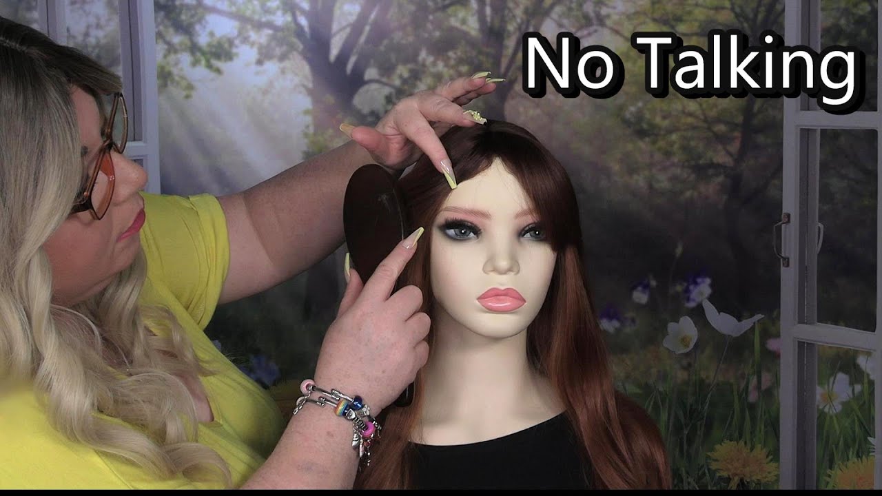 ASMR Perfectionist Hair Fixing (NO TALKING) Finishing Touches | Hairdresser RP