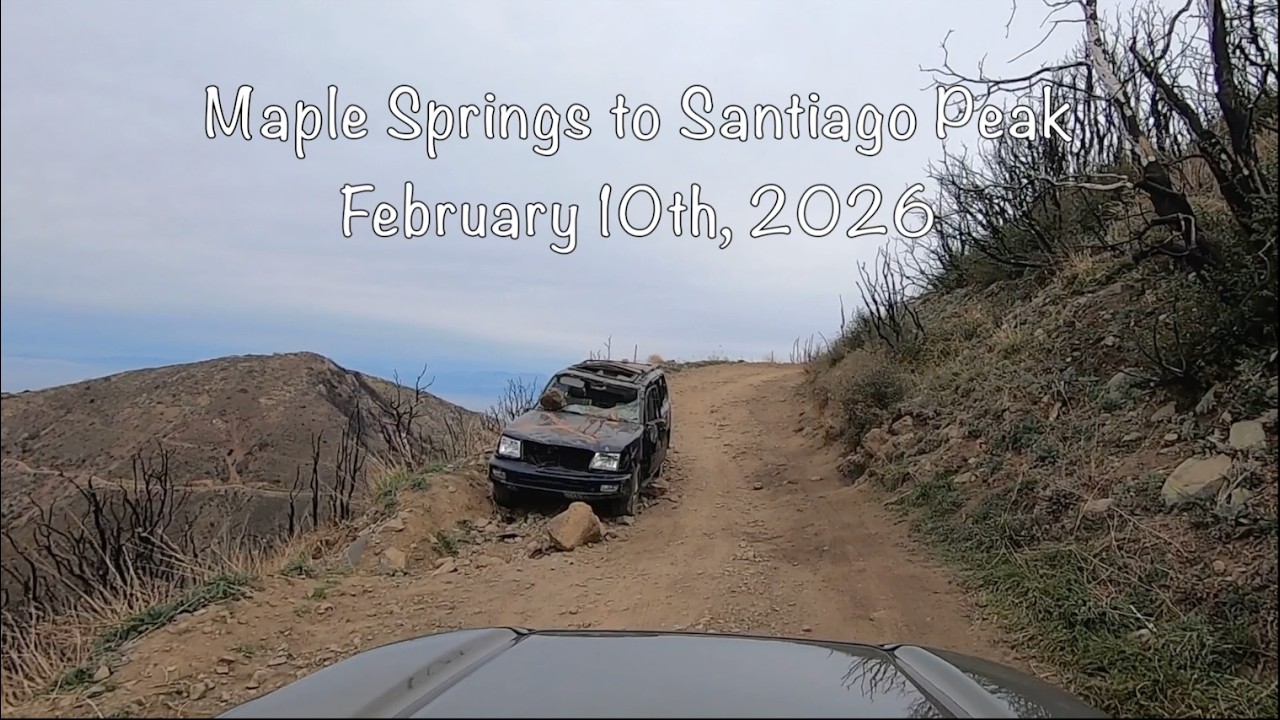 Santiago Peak - February '26 - Before the Storms!