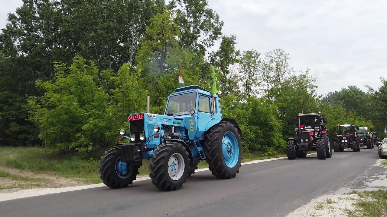 III. Helvéciai Traktoros Nap-Traktoros felvonulás