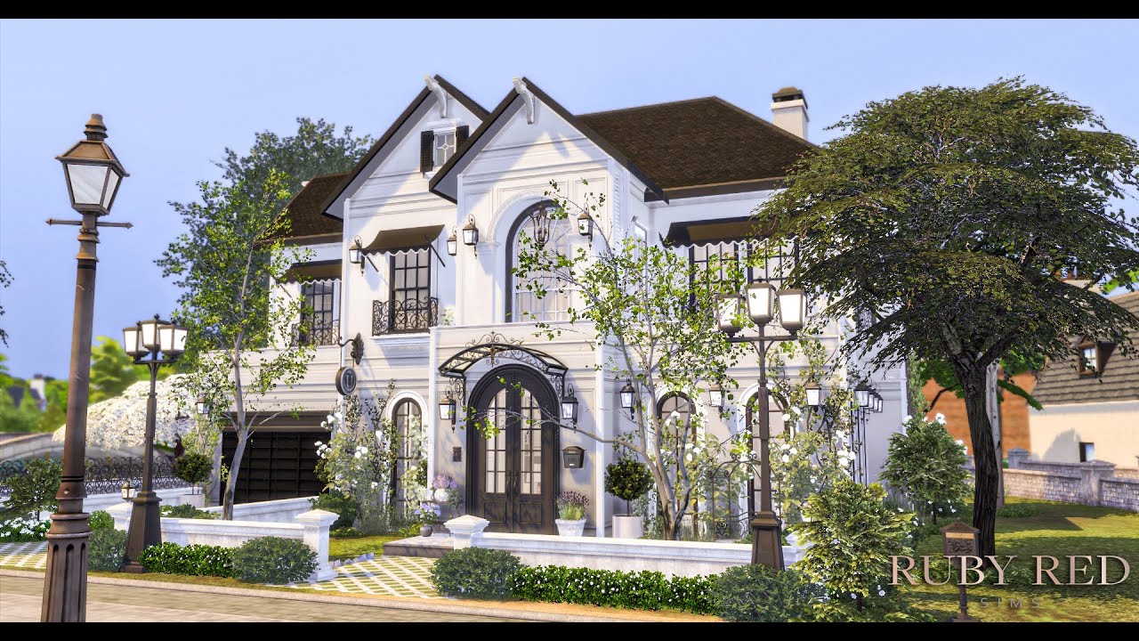 Sims 4 | Maritime Manor | Stop Motion |  模擬市民4 | 大學城輕奢住宅 速建與下載