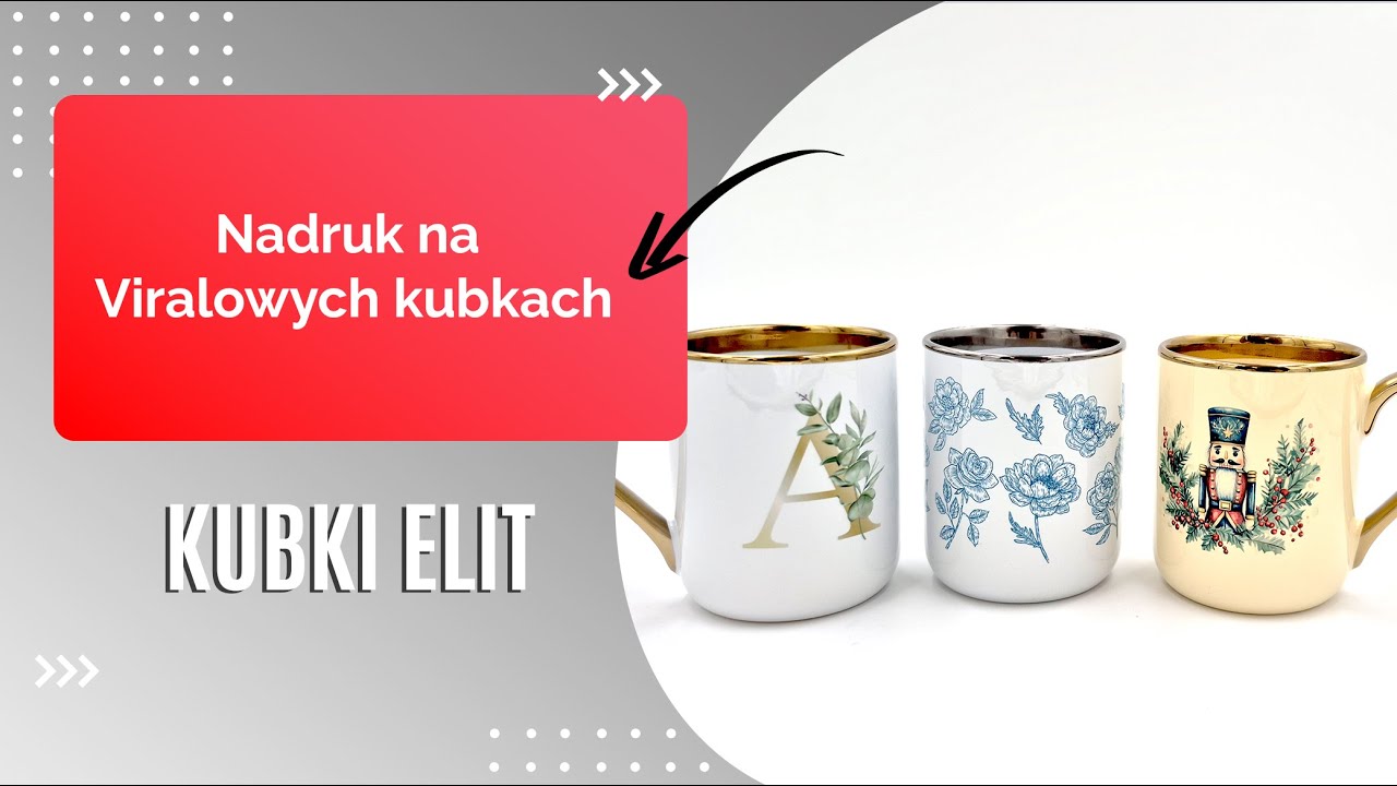 Personalizacja na viralowych kubkach | Nadruk sublimacyjny | GRAWERTON