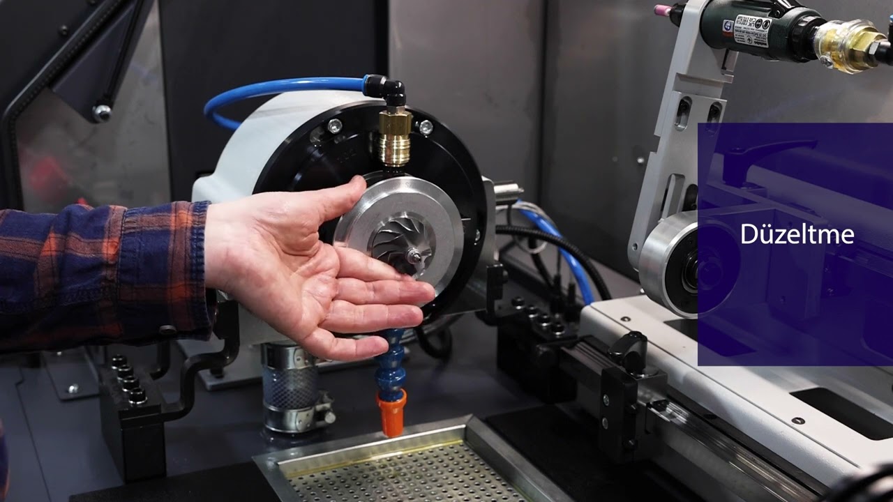 CIMAT: Yüksek Hızlı Turboşarj Katriç Montajı Dengeleme Makinesi, CMT-VSR PRO_TR