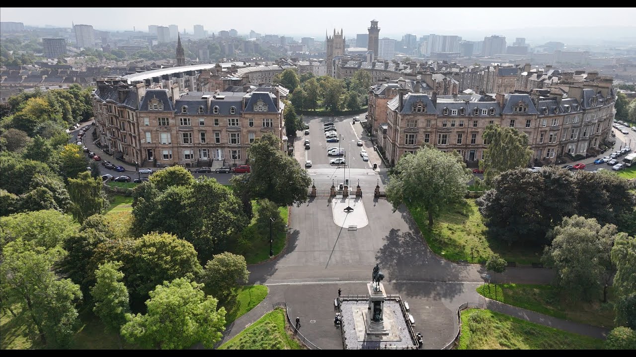 Park circus place Glasgow  4k