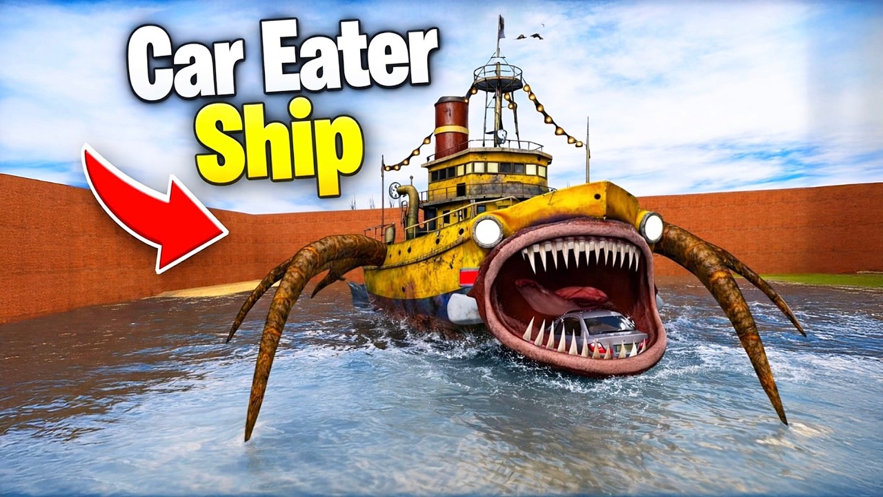 В 8-м эпизоде ​​Gmod появился совершенно новый корабль Car Eater.