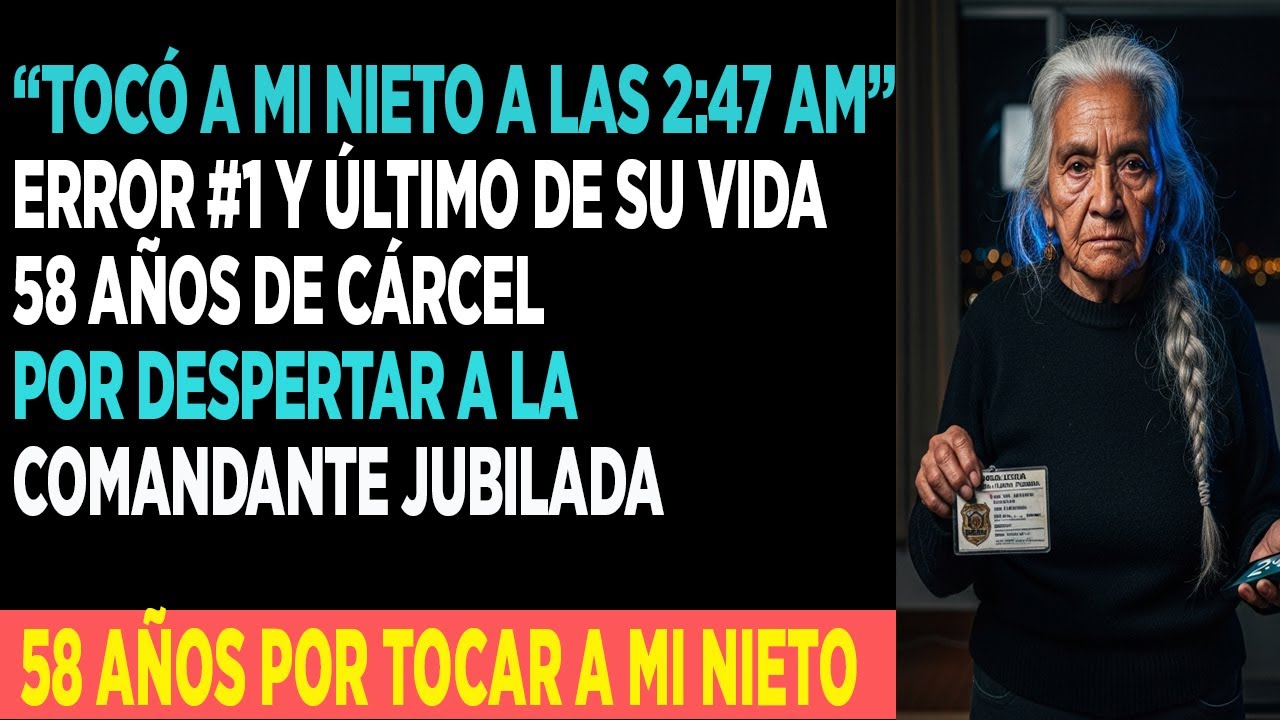 Recibí una llamada a las 2:47… y esa noche desperté a la comandante que llevaba 8 años dormida