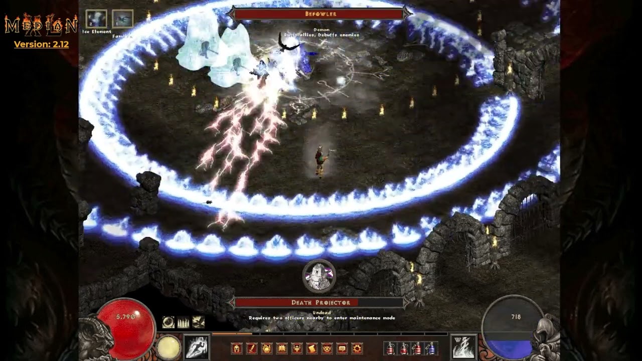 [D2 Mxl] - Fire sorc #07 - Death projector
