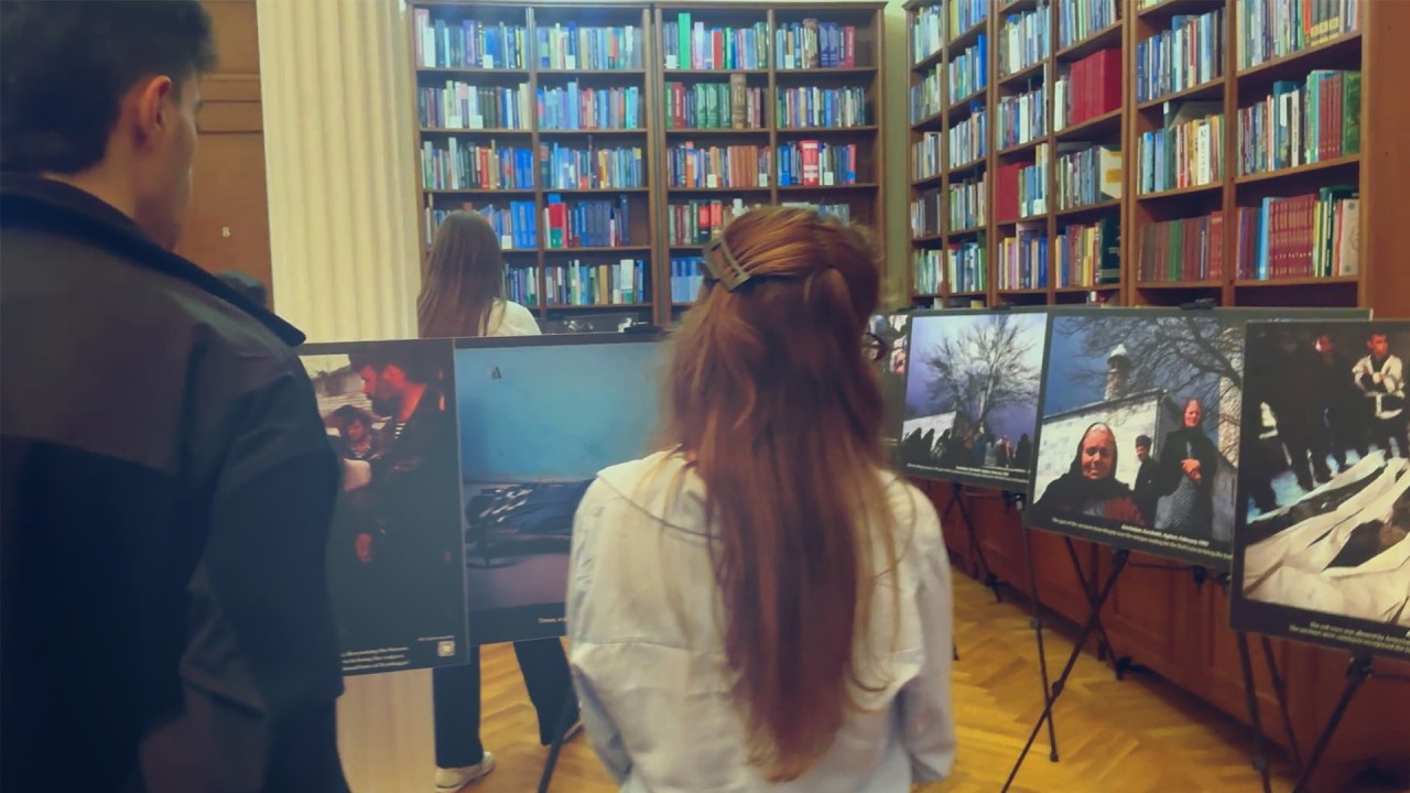 Prezident Kitabxanasında Xocalı faciəsinin 34-cü ildönümünə həsr olunmuş silsilə tədbirlər keçirilib