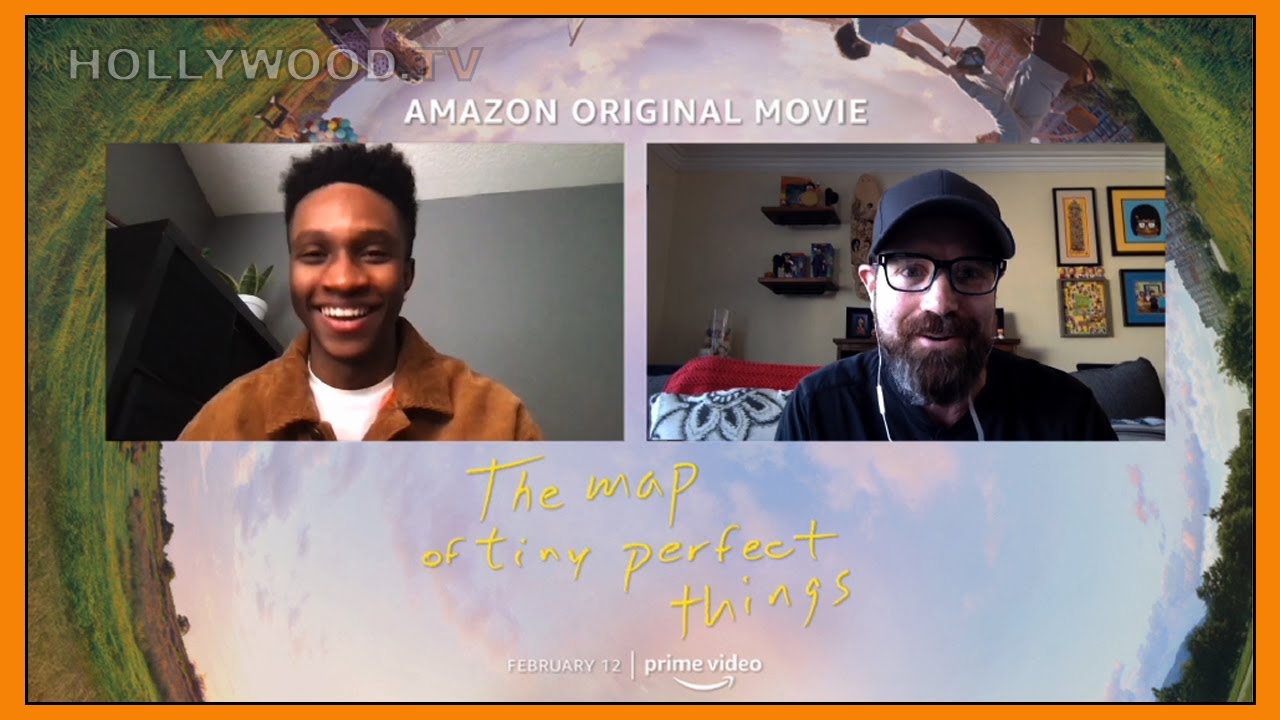 JERMAINE HARRIS talks THE MAP OF TINY PERFECT THINGS!! - Hollywood TV