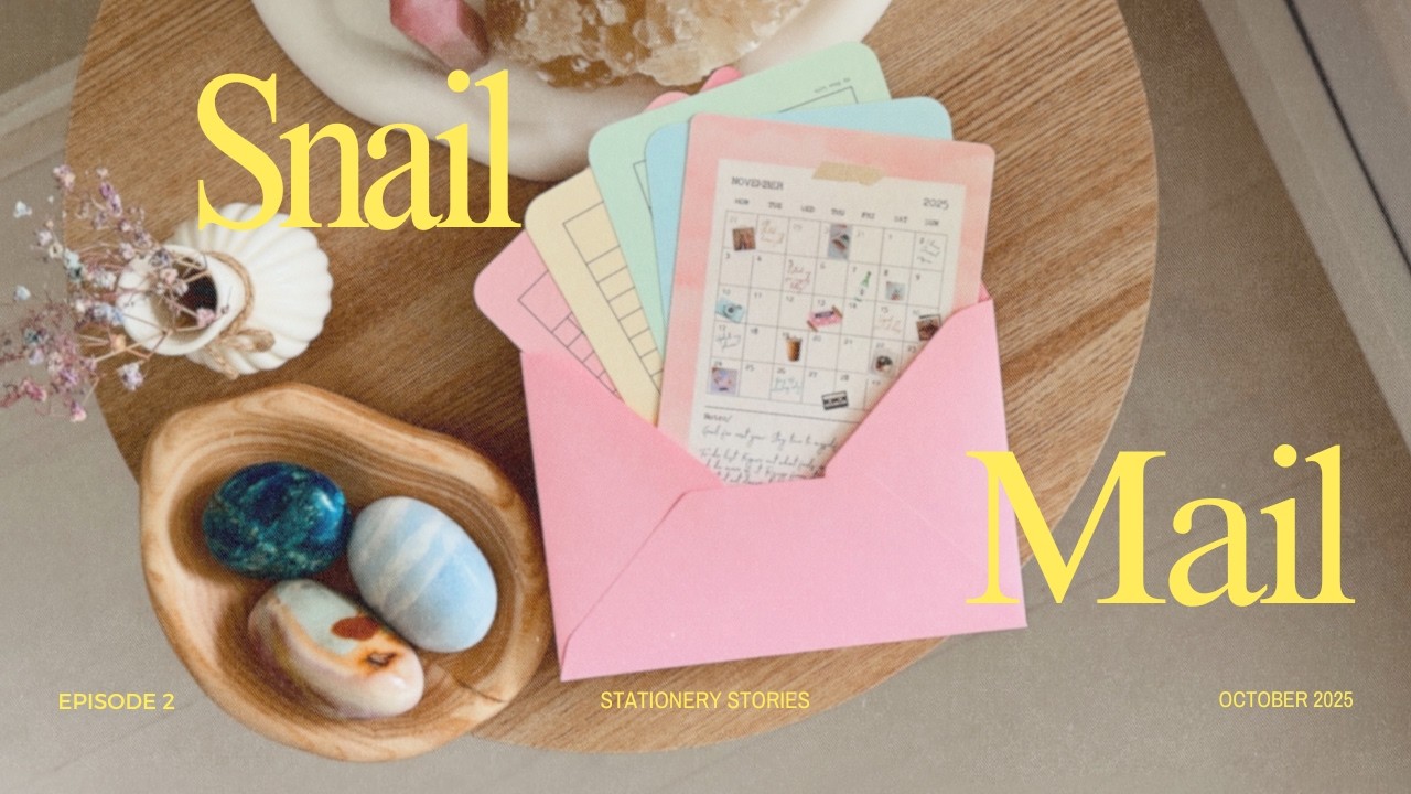 Prepping November Snail Mail + Habit Tracker Inserts Launch | Stationery Stories #2