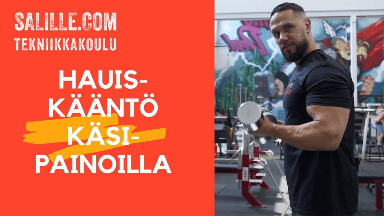 Salille.com – hauiskääntö käsipainoilla