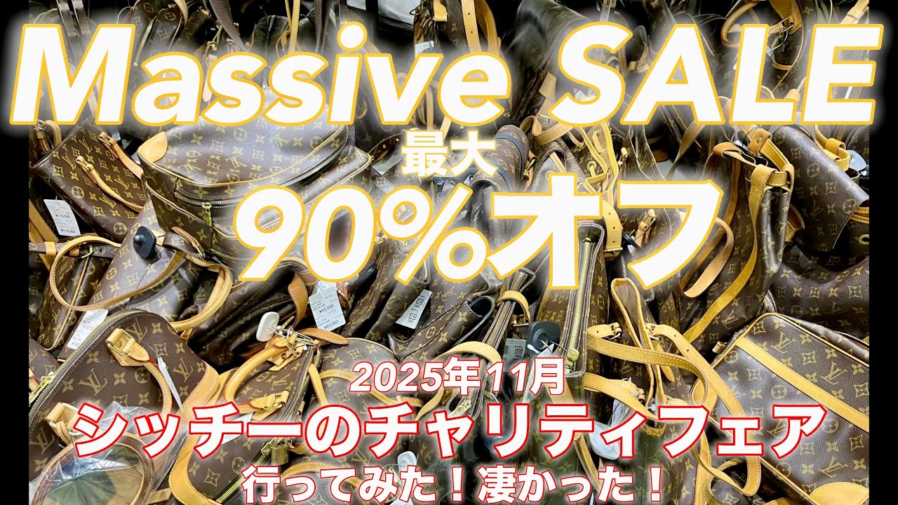 2025 Nov Massive SALE 90% OFF! Shicchy Charity シッチーのチャリティフェア