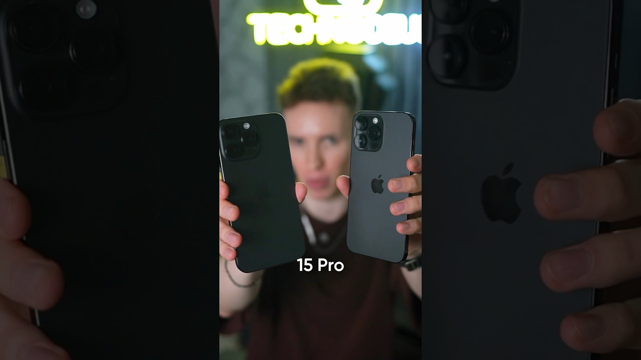 ⚡️БОЖЕСТВЕННОЕ СРАВНЕНИЕ: iPhone 15 Pro Max VS 14 Pro Max