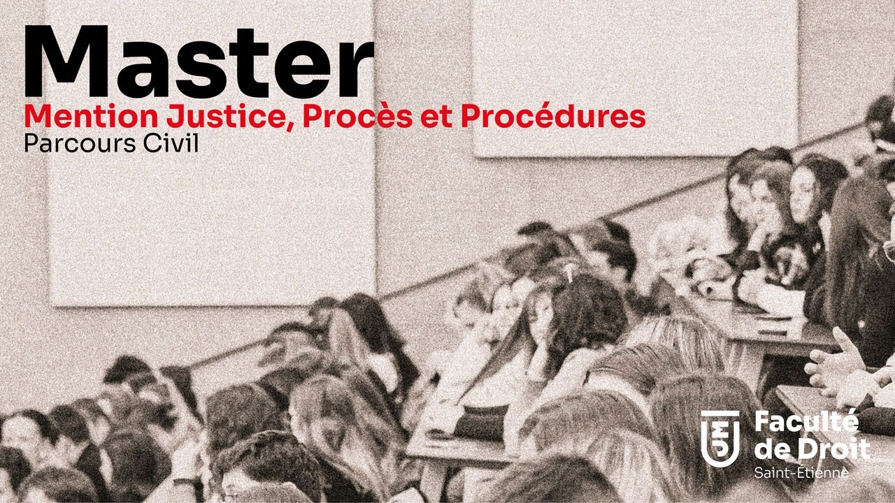 MASTER - Justice, Procès et Procédures - Parcours Civil
