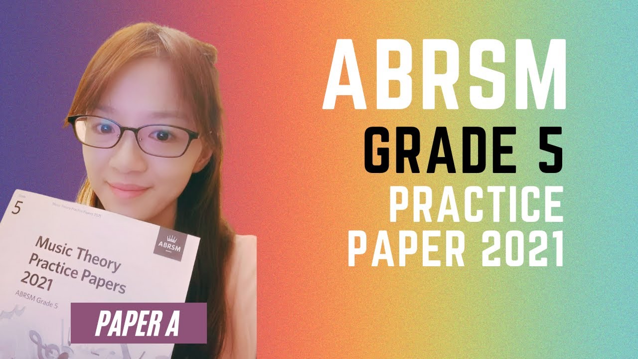 ABRSM | 2021 A Practice Paper Grade 5 Music Theory Exam | Answered And Explained Walkthrough ✨
