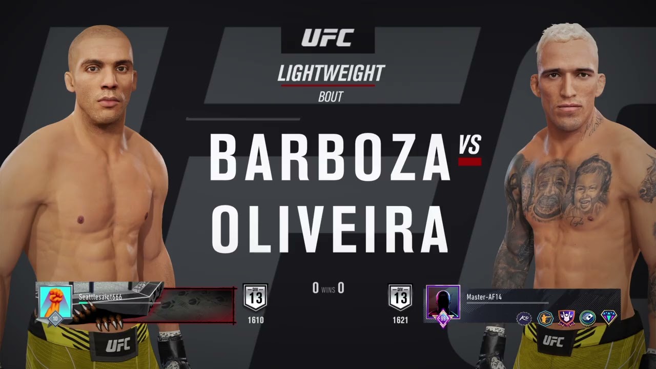 EA SPORTS™ UFC® 4_ 3  Great fights for the championship Belt and to keep it.
