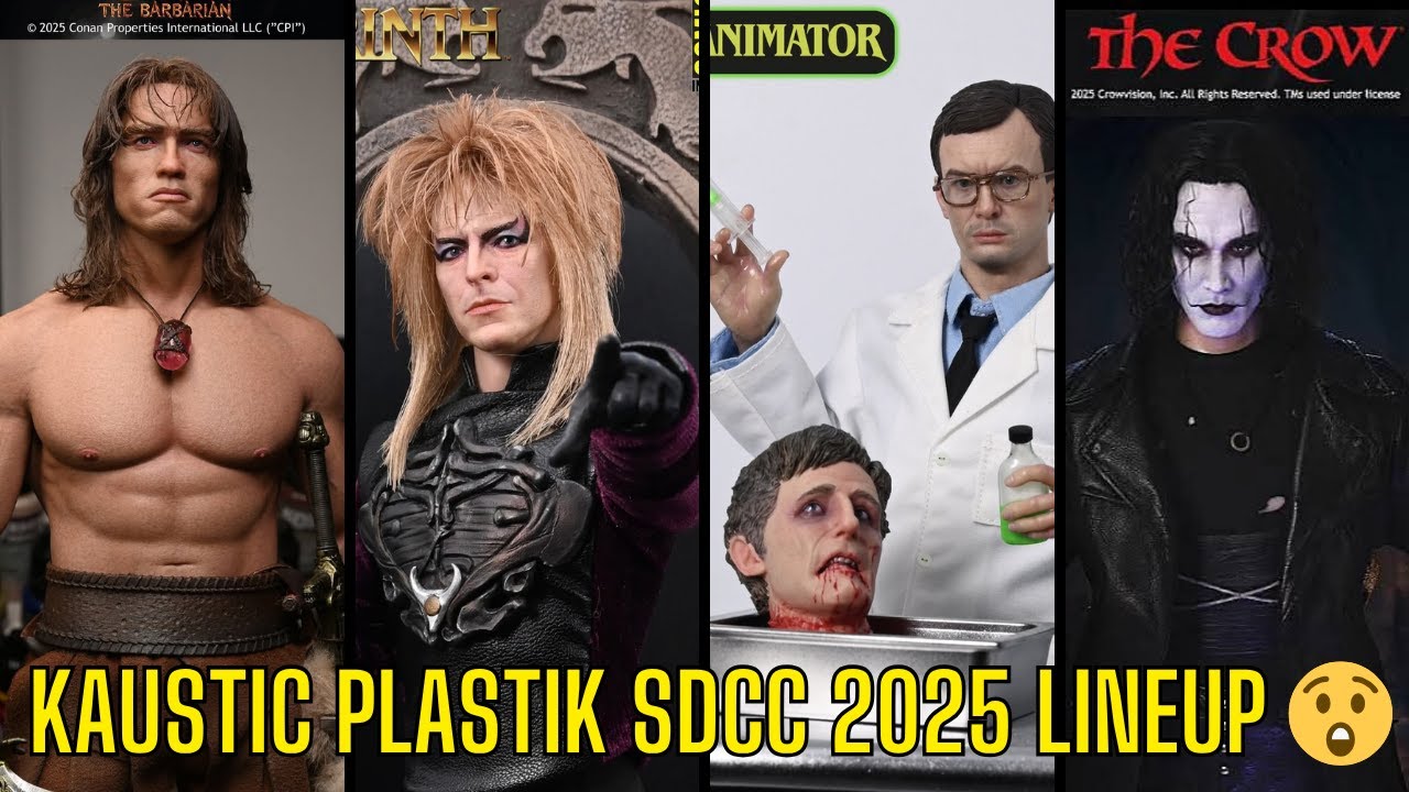 SDCC 2025 Kaustic Plastik 1/6 Scale Figure Reveals! | Cop Or Flop?