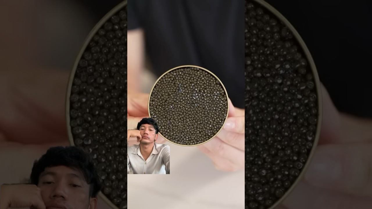 Reaction short video | Good quality fish roe and also the most expensive food. #shorts #foryou