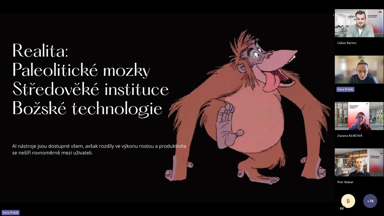 ABB TechTalk  #2 - AI v praxi   Od adopce k reálnému dopadu v průmyslu