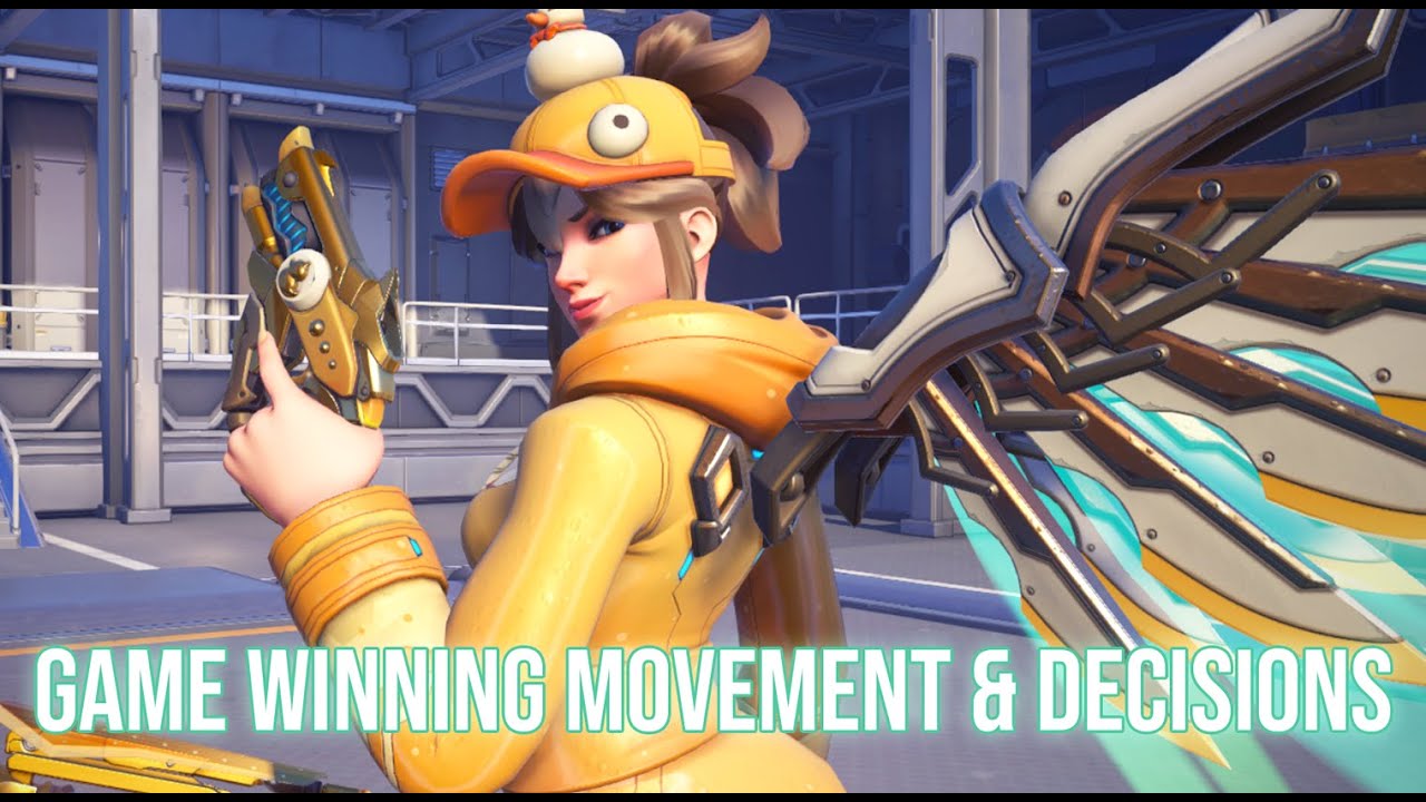 Intense Pushes in Overtime ✦ Overwatch Competitive ✦ Platinum Mercy Gameplay