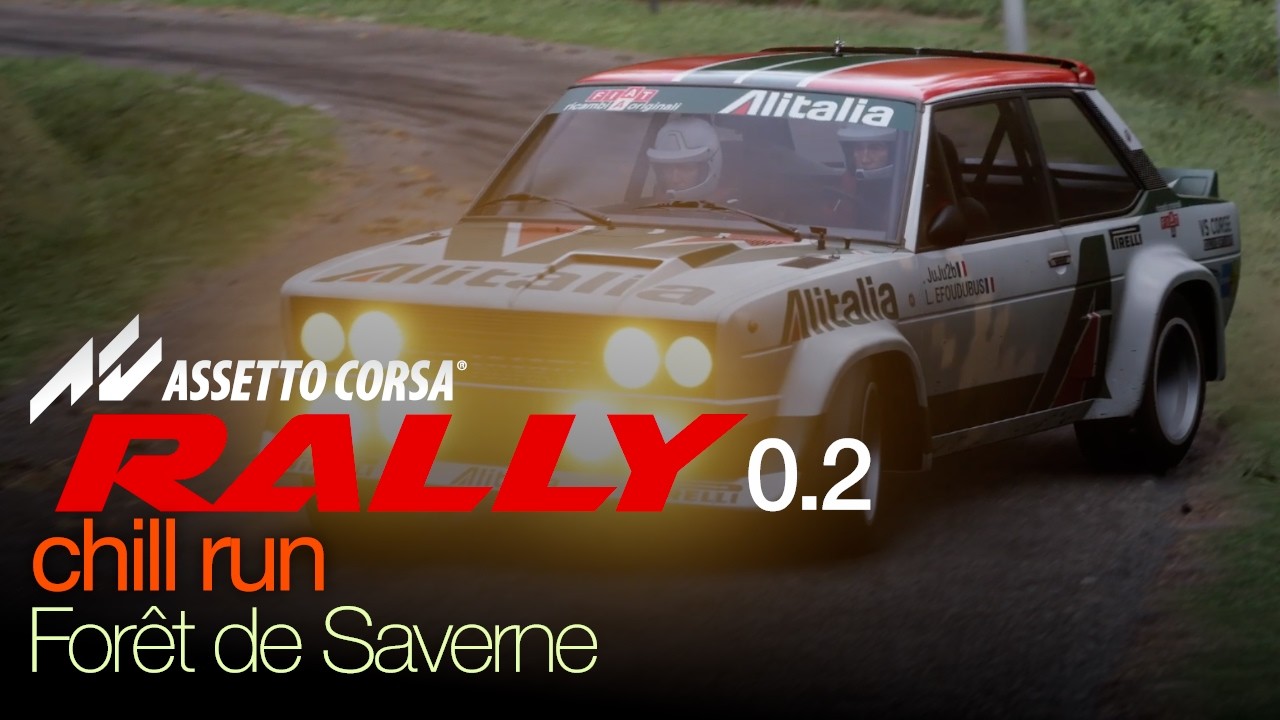 Assetto Corsa Rally v0.2 – Fiat 131 Abarth | Alsace “Forêt de Saverne” | 4:43.407