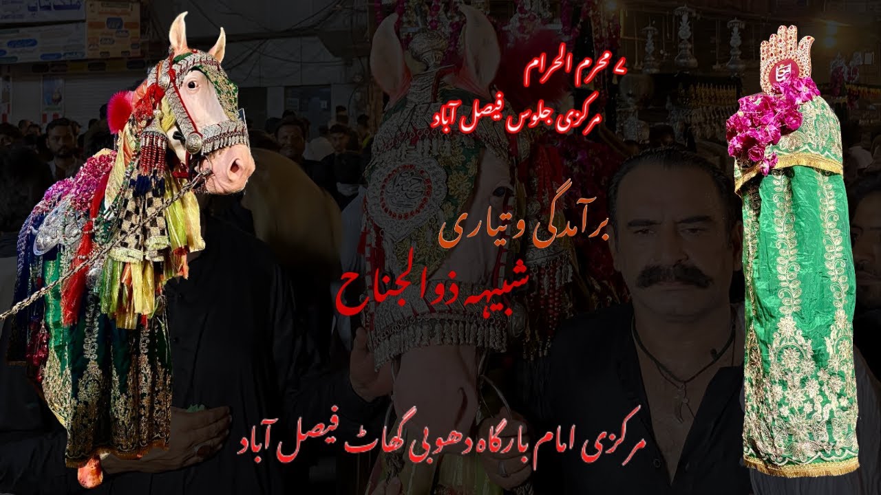 7 Muharram 2023 | Baramdagi_O_Tiyari / Shabi_e_Zuljanah | Markazi Imam Bargha Aza Khana Shabir FSD