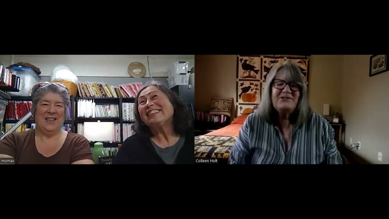 Stitching With The Sisterlies, Floss Tube 104  Anna of Stitch Roadies joins us