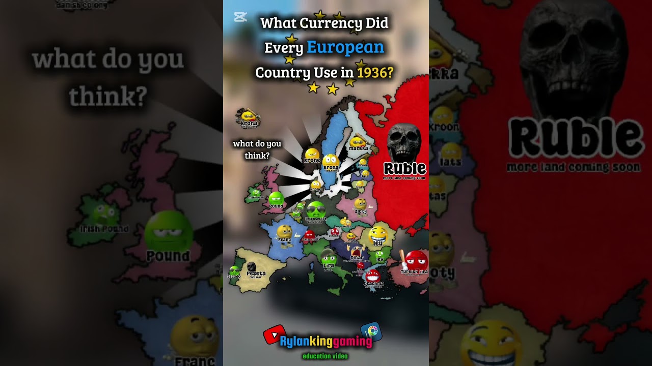 What Currency Did Every European Country Use in 1936? 💰🇪🇺
