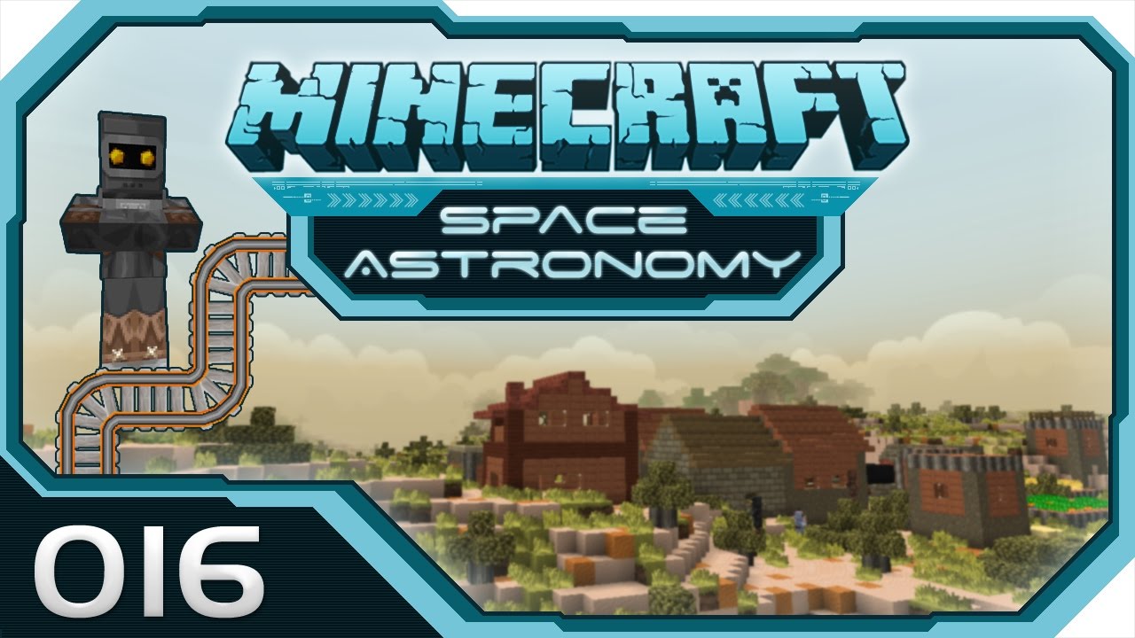 Minecraft Space Astronomy || Fremde Dörfer und seltsame Biome || #016 [German] [LPT]