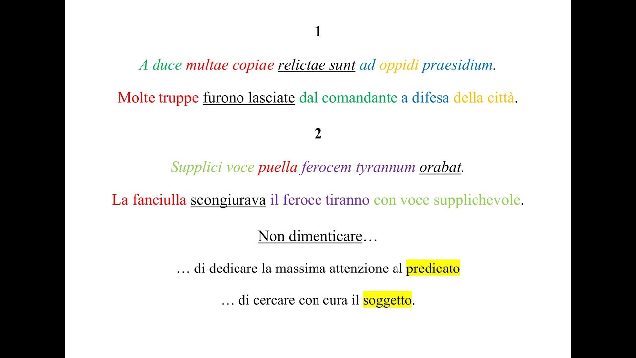 Come si traduce una frase dal latino in italiano? Un breve ripasso pratico prima di tornare a scuola