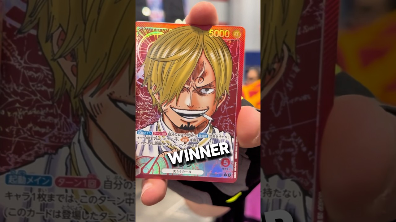 БЕЗУМНЫЙ Альтернативный рисунок из One Piece TCG выигрывает бесплатную оценку карт!