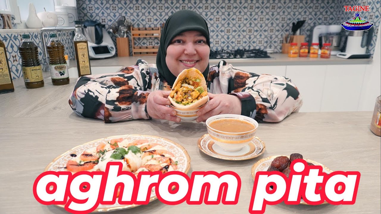 Iftar y kmer | Aghrom pita